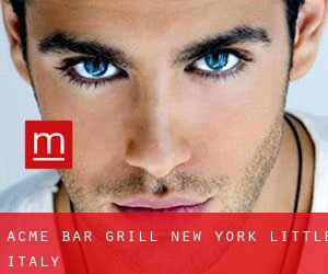 Acme Bar Grill New York (Little Italy)