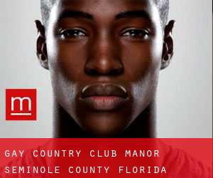 gay Country Club Manor (Seminole County, Florida)