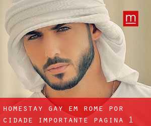 Homestay Gay em Rome por cidade importante - página 1