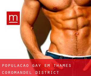 População Gay em Thames-Coromandel District