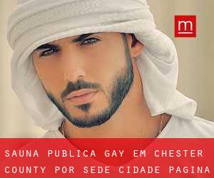 Sauna Pública Gay em Chester County por sede cidade - página 1
